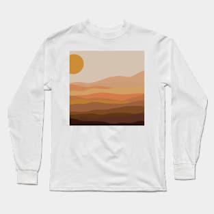 Boho Landscape Long Sleeve T-Shirt